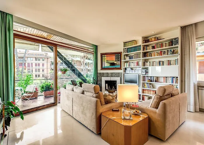 Terrazza Piccolomini: Elegant Stunning View Over Rome/st Peter's Dome * Rzym