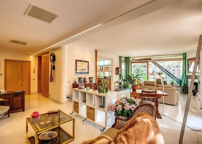 Terrazza Piccolomini: Elegant Stunning View Over Rome/st Peter's Dome Apartament Rzym